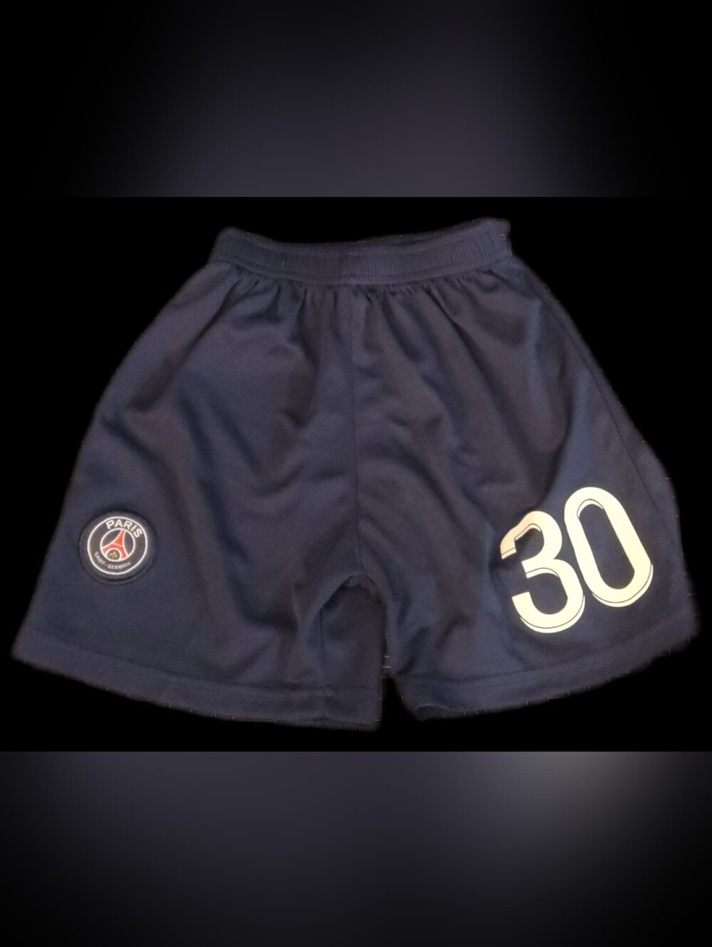 #KCB104 Navy Athletic Shorts with White Number Detail